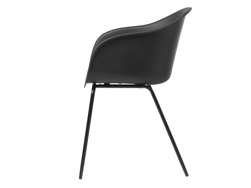 Krzesło Topley Arm czarne - Intesi